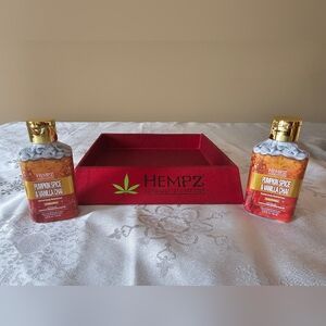 Hempz Pumpkin Spice & Vanilla Chai Moisturizer Set